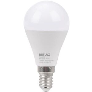 RETLUX RLL 636 G45 E14 miniG 8W CW D kép