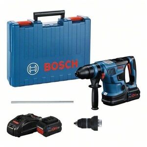 Bosch GBH 18V-34 CF Professional, 2 x 8, 0 Ah ProCore, gyorstöltő, műanyag koffer kép