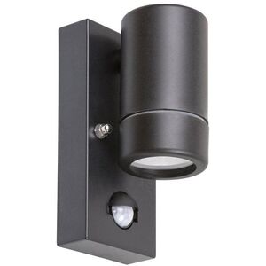 Rabalux kültéri mozgásérzékelős fali lámpa, 1× GU10, 10 W, 230 V, fekete, IP44 kép