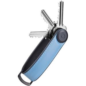 ORBITKEY Key Organizer Leather 2.0 - Lake Blue kép