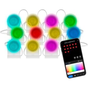 EMOS GoSmart LED spotlámpa Kezdőszett - 255 cm, 12 részes, RGBIC+CCT, dimmelhető, Wi-Fi kép