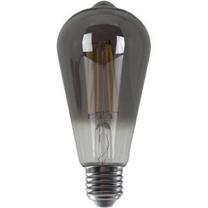 Diolamp Smoky Filament LED izzó, ST64, 8 W/ 230 V/ E27/ 1800 K/ 400 lm/ 360° kép