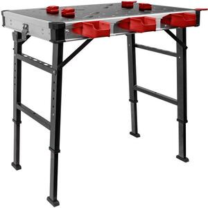 FORTUM munkaasztal, 850x600 mm, magassága 73, 5 - 88, 5 cm, 4759990 kép