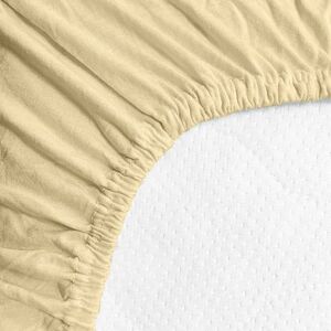 Kaptan STANDARD Jersey lepedő, 90×200 cm, krémszín kép