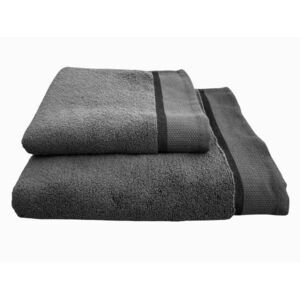 JERRY FABRICS Color fürdőlepedő, 70×140 cm, sötétszürke kép