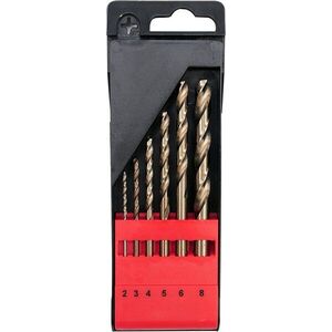 YATO kobalt fúrószár készlet 6 db HSS-Co 2-8mm kép