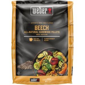 WEBER Bükk pellet, 8 kg (zöldségekhez alkalmas) kép