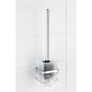 WENKO Premium WC-kefe, fúrásmentes, fényes fém kép