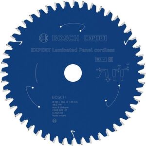 BOSCH EXPERT Laminated Panel cordless fűrészlap, 165 × 1, 8/1, 2 × 20 mm, T48 2.608.902.127 kép