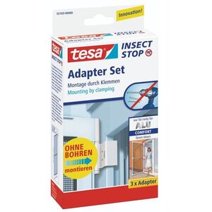 tesa COMFORT keretrögzítő készlet, fehér kép