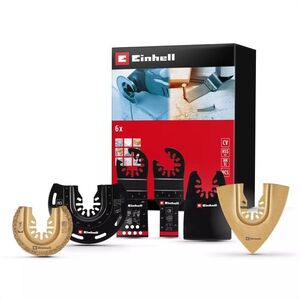 EINHELL 6 darabos vegyes multivágó tartozékkészlet, 49708106 kép