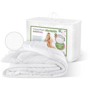 Bellatex Merkado AntiStress paplan, egész éves, 220×200 cm, 1320 g, fehér kép