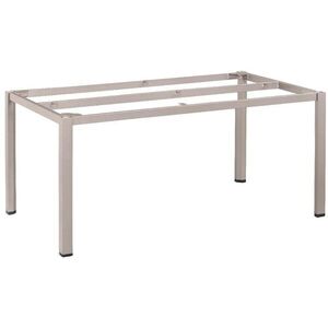 KETTLER CUBIC asztalkeret 160 × 95 cm, taupe kép