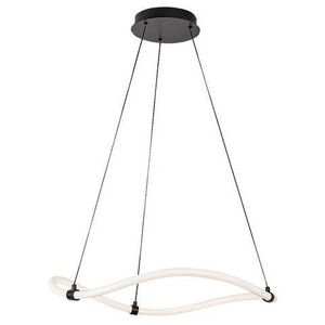 Rabalux 72253 SERENA LED függeszték, fekete, 40-150 cm kép