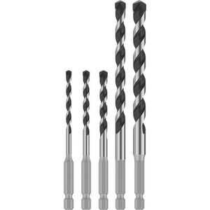 BOSCH 5 darabos fúrószár készlet PRO HEX-5, 4/5/6 × 100, 8/10 × 150 mm, 2.608.707.004 kép