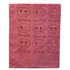Kaptan Gyorsan száradó, Smile 70 × 140 cm, rózsaszín kép