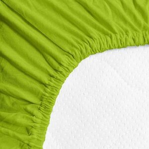 Kaptan Jersey lepedő STANDARD 90 × 200 cm, zöld kép