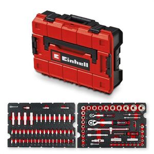 Einhell 49370514 E-Case Dugókulcs készlet szereléshez, 92 db kép