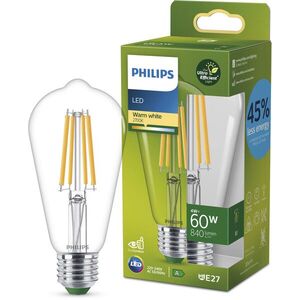 Philips LED 60 W, ST64, E27, 2700 K, CL UE SRT4 kép