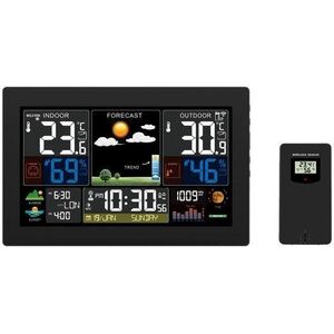 Solight Időjárás állomás, XL színes LCD kép