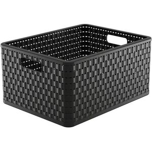 Rotho Country Tárolódoboz, 28 l, antracit kép