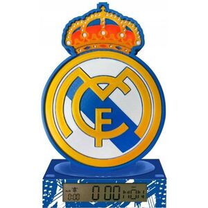 KIDS EUROSWAN Real Madrid Világító ébresztőóra - Club Crest kép