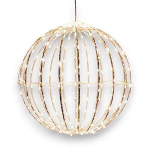 Aca Lighting 3D karácsonyi LED gömb, 20 cm átmérő, 100 LED, 230V, IP44 kép