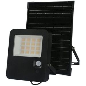 Aca Lighting Norel LED napelemes reflektor, 32 W, 3CCT, IP65, Li-Fe 6, 4 V/6 Ah, fekete kép