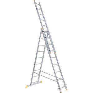 VENBOS 7309 Ekonomik háromrészes létra, 3×9 kép