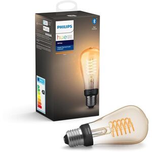 Philips Hue White Filament 5, 5W E27 ST64 kép