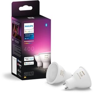 Philips Hue White and Color ambiance 4.2W GU10 szett, 2 db kép