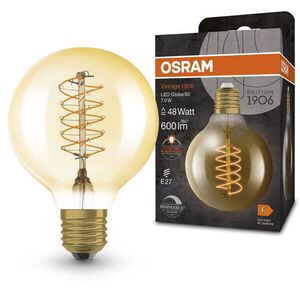 OSRAM Dimmelhető LED izzó, E27, 7 W, VINTAGE GLOBE, meleg fehér kép
