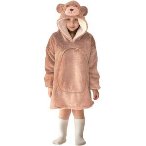 Cozy Noxxiez Bear - Melegítő TV-nézős takaró, 3 - 6 éves korig kép