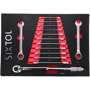 SIXTOL szerszámos modul műhelykocsiba, Mechanic Tool Tray 7, 14 darab kép