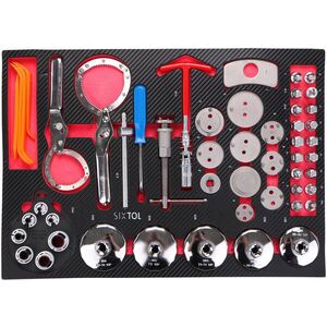SIXTOL szerszámos modul műhelykocsiba, Mechanic Tool Tray 10, 52 darab kép