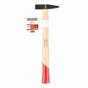 KREATOR KRTH90001 Lakatos kalapács fanyéllel, 100 g kép