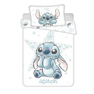 Jerry Fabrics Lilo and Stitch White star baby 100 × 135, 40 × 60 cm kép