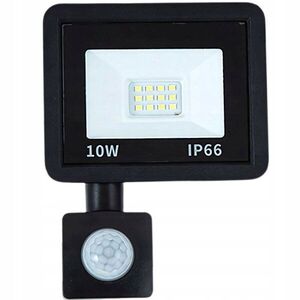 Verk 12346 Halogén LED reflektor szürkület- és mozgásérzékelővel 10 W, 6000 K, IP66 kép