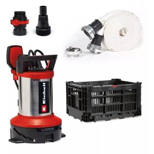 EINHELL GE-DP 7535 N LL ECO árvízkészlet - szivattyú tiszta és iszapos vízhez, 4181515 kép