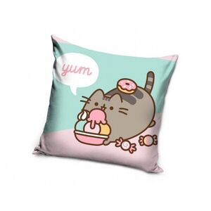 CARBOTEX Párnahuzat - Pusheen cica, 40×40 cm kép