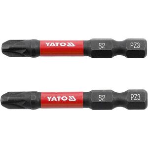 YATO ütvecsavarozó bitek 1/4" × 50 mm PZ3, 2 darab YT-78045 kép