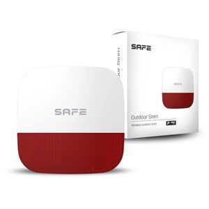 Safe Outdoor Siren, fehér kép