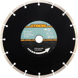 Sthor gyémánt korong szegmentált 230 x 7, 0 x 2, 4 x 22, 2 mm kép