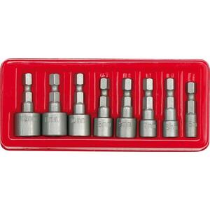 VOREL CrV 1/4" Hatszögű bitkészlet 8 db kép