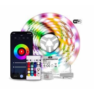 Aga WiFi RGBW LED szalag 5 m + meghajtó + tápegység kép