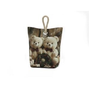 Forbyt karácsonyi ajtótámasz mackókkal CYC31007, 22 × 23 cm kép