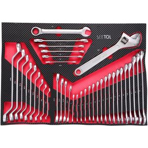 SIXTOL szerszámos modul műhelykocsiba, Mechanic Tool Tray 9, 9 darab kép