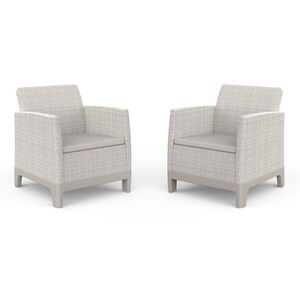 Keter SCANDI FORMA DUO SET - pebble grey / soft beige kép