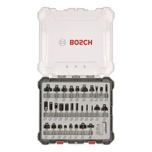 BOSCH 2607017475 vegyes alakmaróbetét készlet, 8 mm-es szárral, 30 db kép
