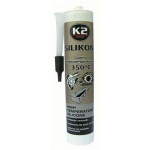 K2 SILICONE BLACK 300 g - szilikon a motoralkatrészek tömítéséhez az összeszerelés során kép